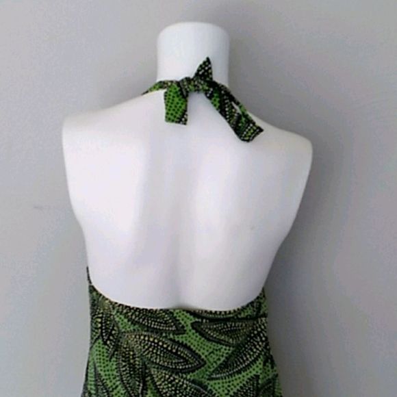 Green/Black/White Tankini Top. - Picture 5 of 7